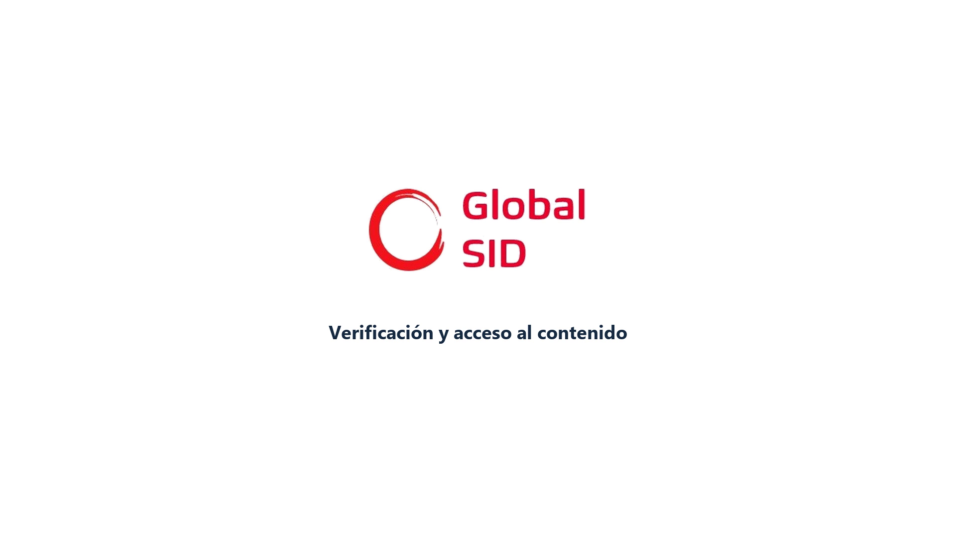 Demostración del acceso protegido y la descarga de un documento SID