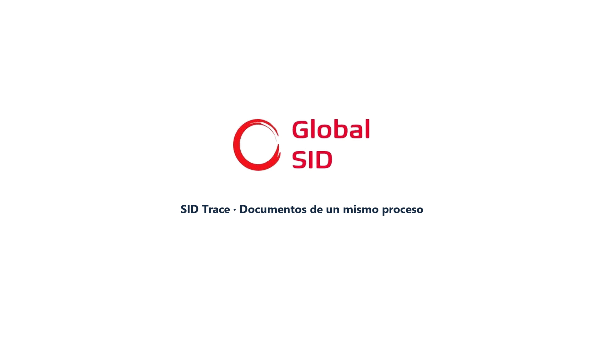 SID Trace muestra las actuaciones y documentos relacionados de un mismo expediente